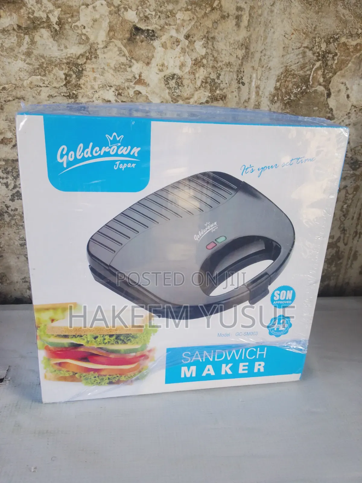 Toasting Bread Machine/Sandwich Maker