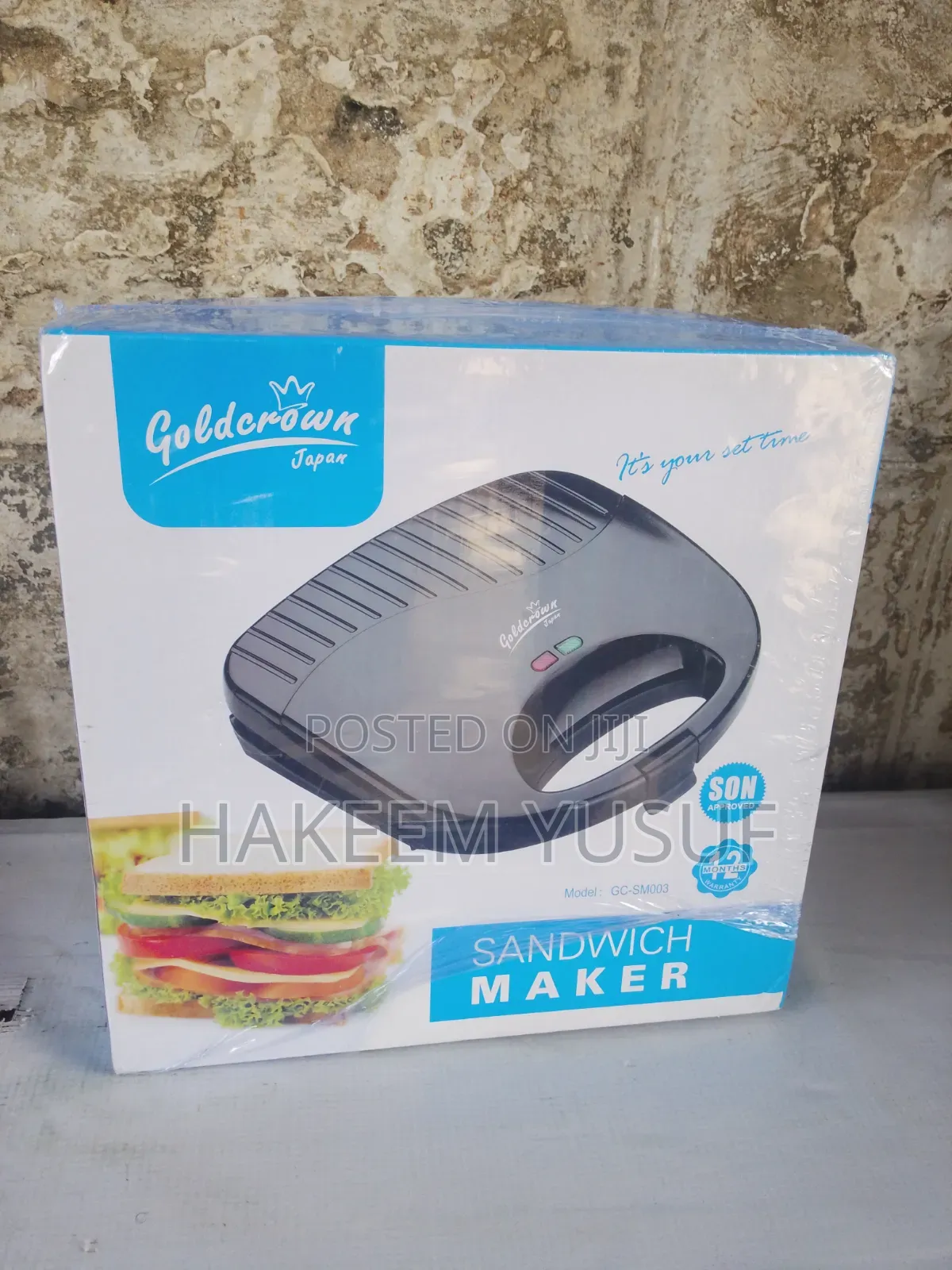 Toasting Bread Machine/Sandwich Maker