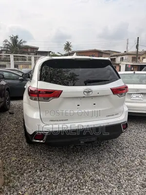 Toyota Highlander Limited 4x4 V6 (3.5L 6cyl 8A) 2018 White
