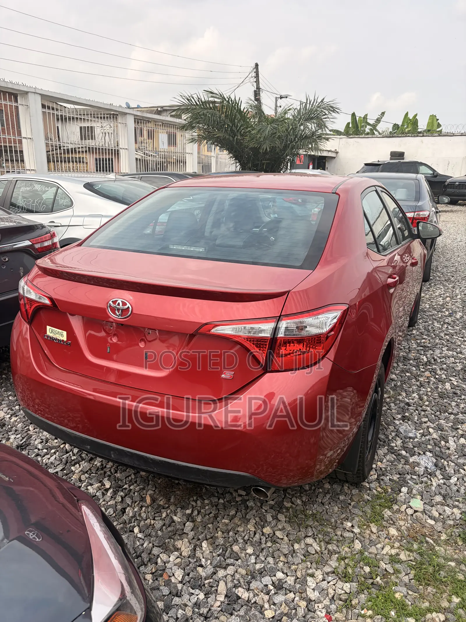 Toyota Corolla 2014 Red