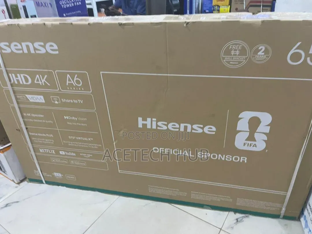 Experience Smart Entertainment With Hisense 65"