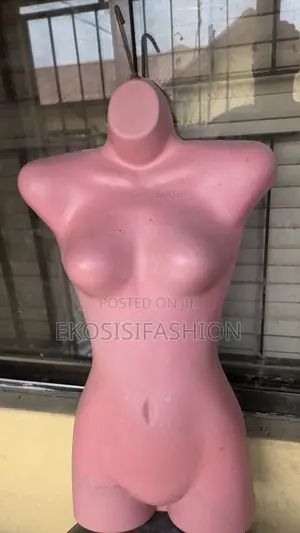 Half Body Female Plastic Mannequin With Hanger