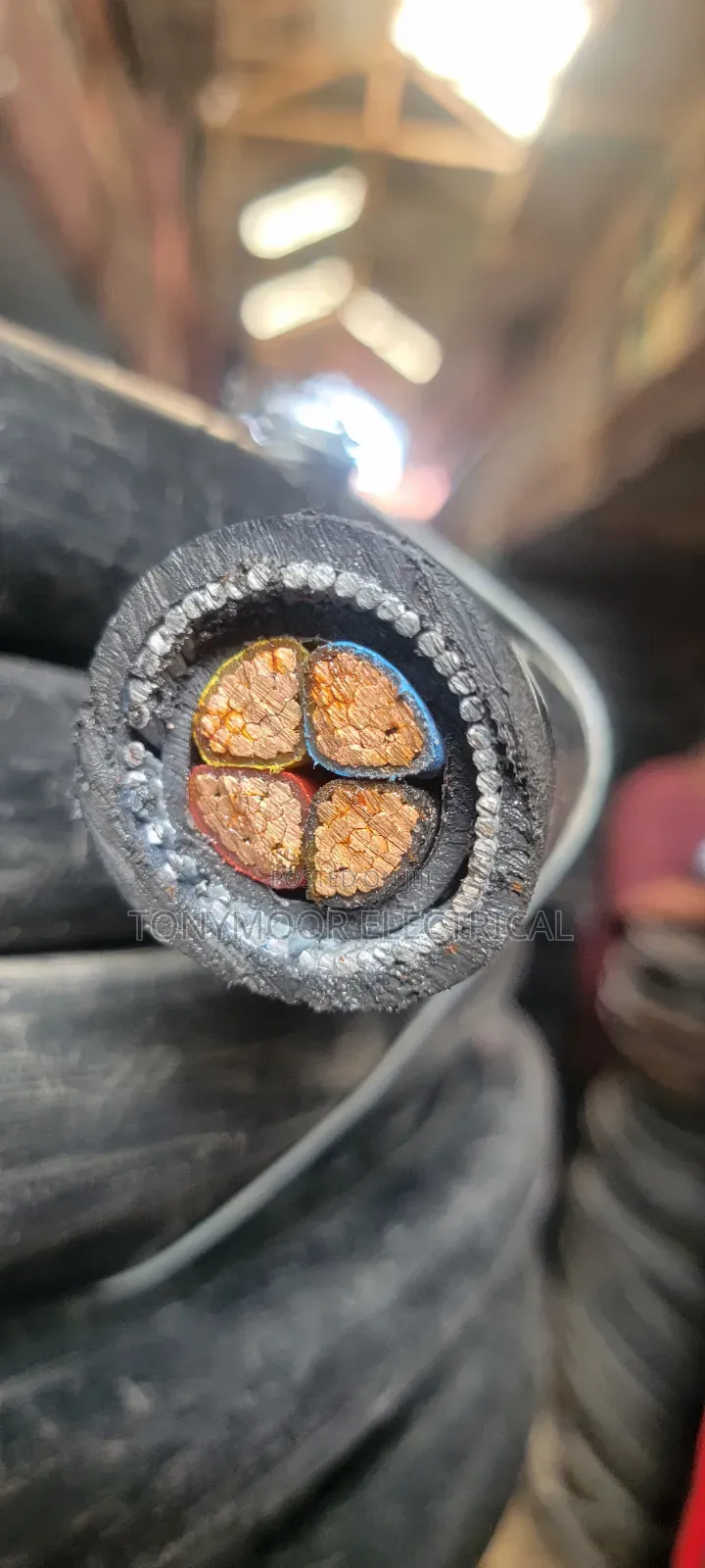 70mmx4core Nigerchin Armored Cable
