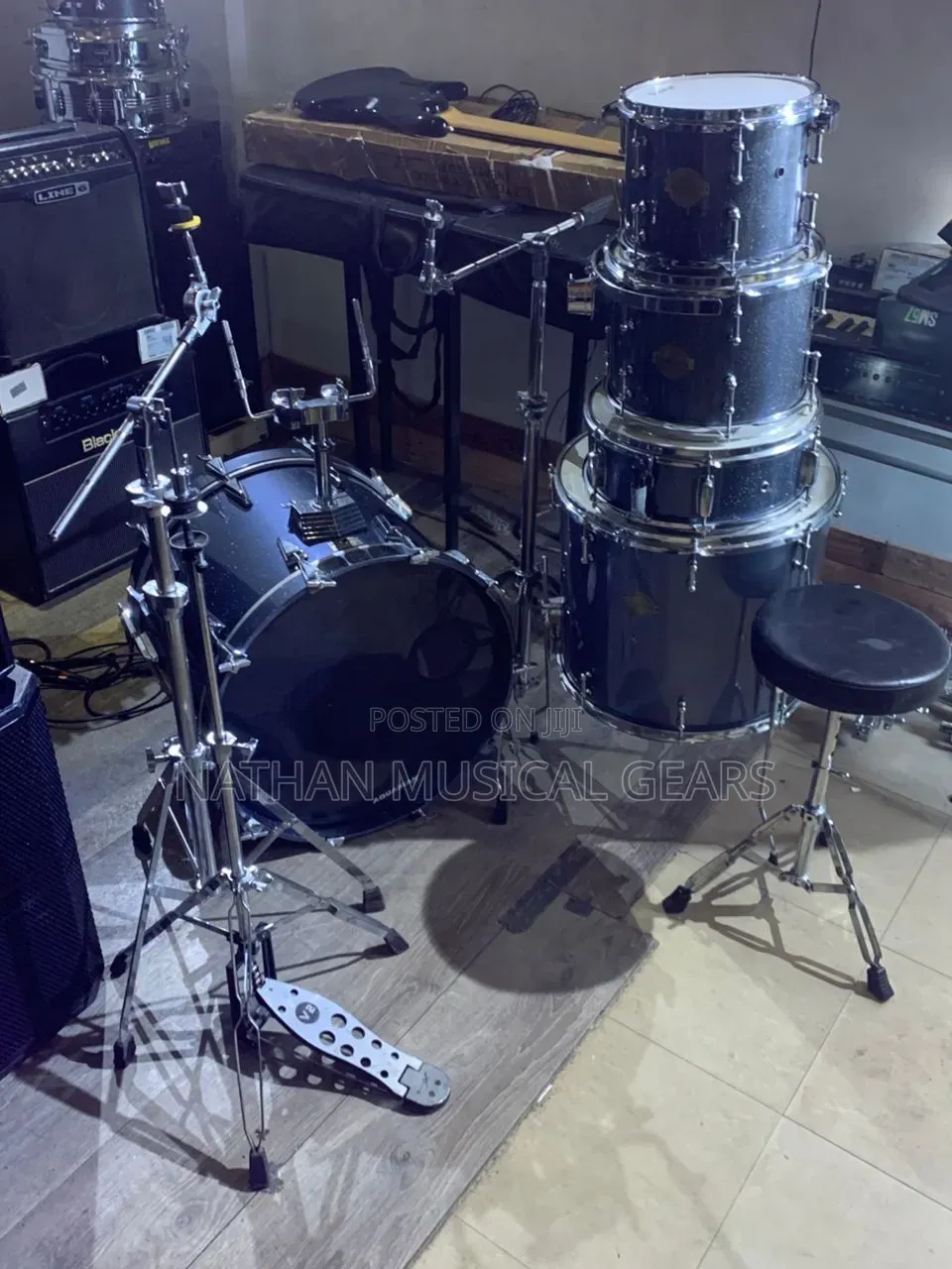 Sawtooth Acoustic Drum Set