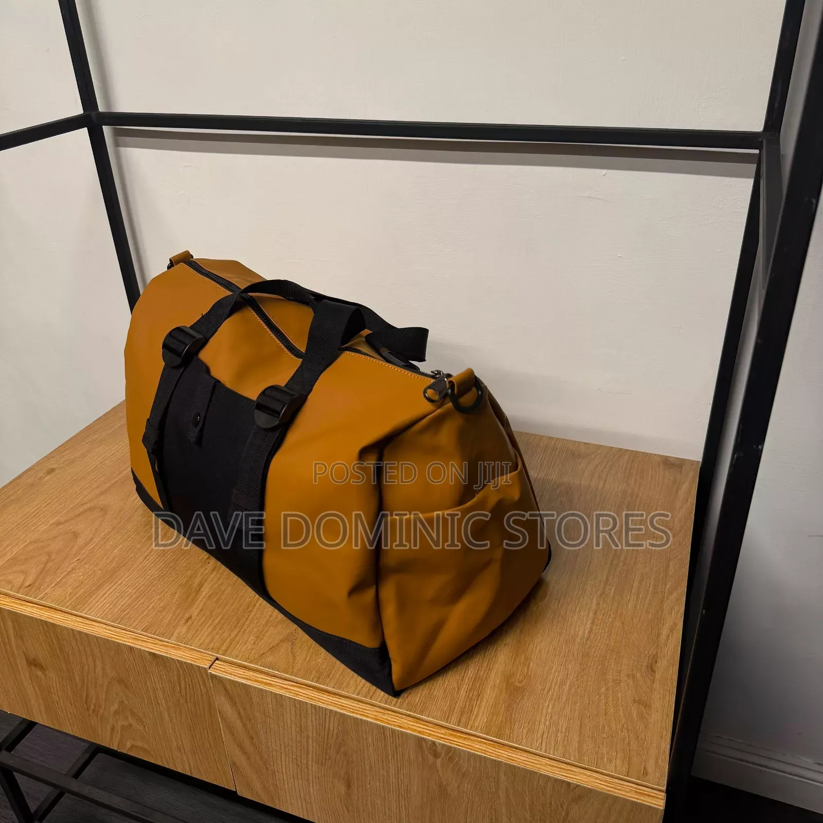 Zara Rubberized Duffle Bag