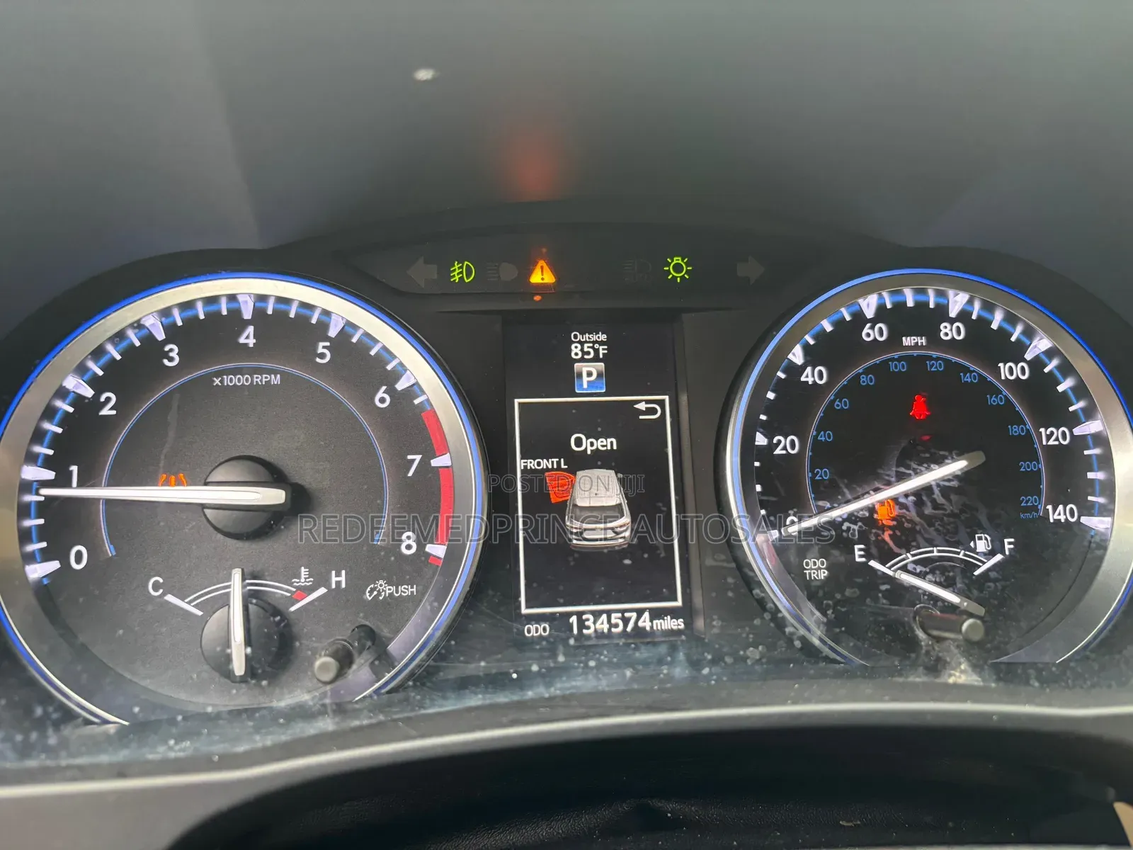 Toyota Highlander 2016 Gold
