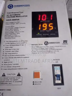 Thermocool Stabilizer 5kva Digital
