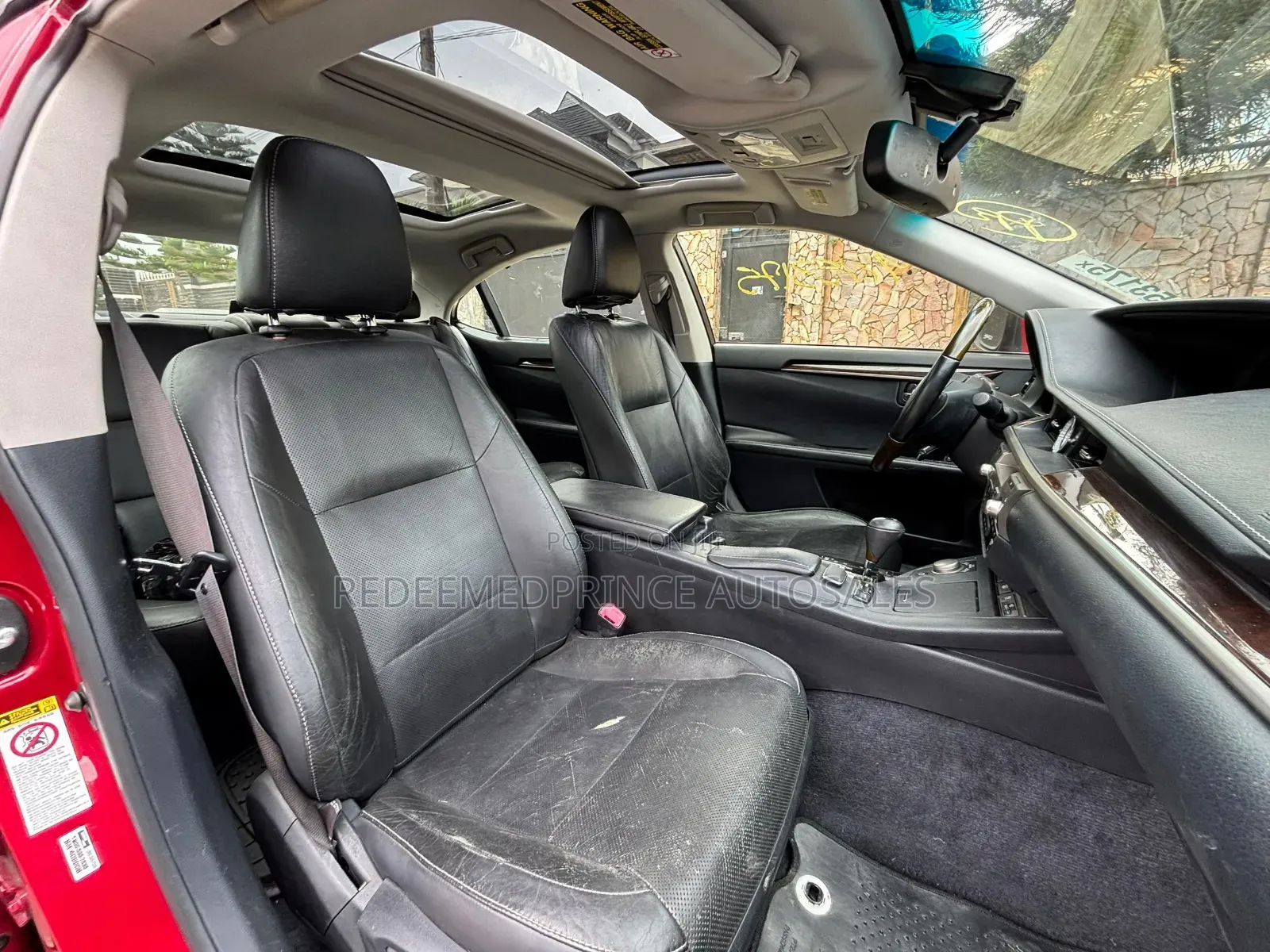 Lexus ES 2013 Red