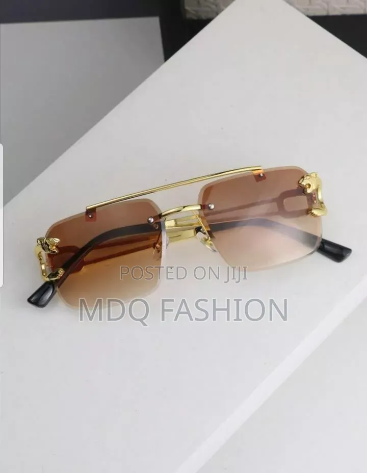 Luxury Rimless Vintage Sunglasses