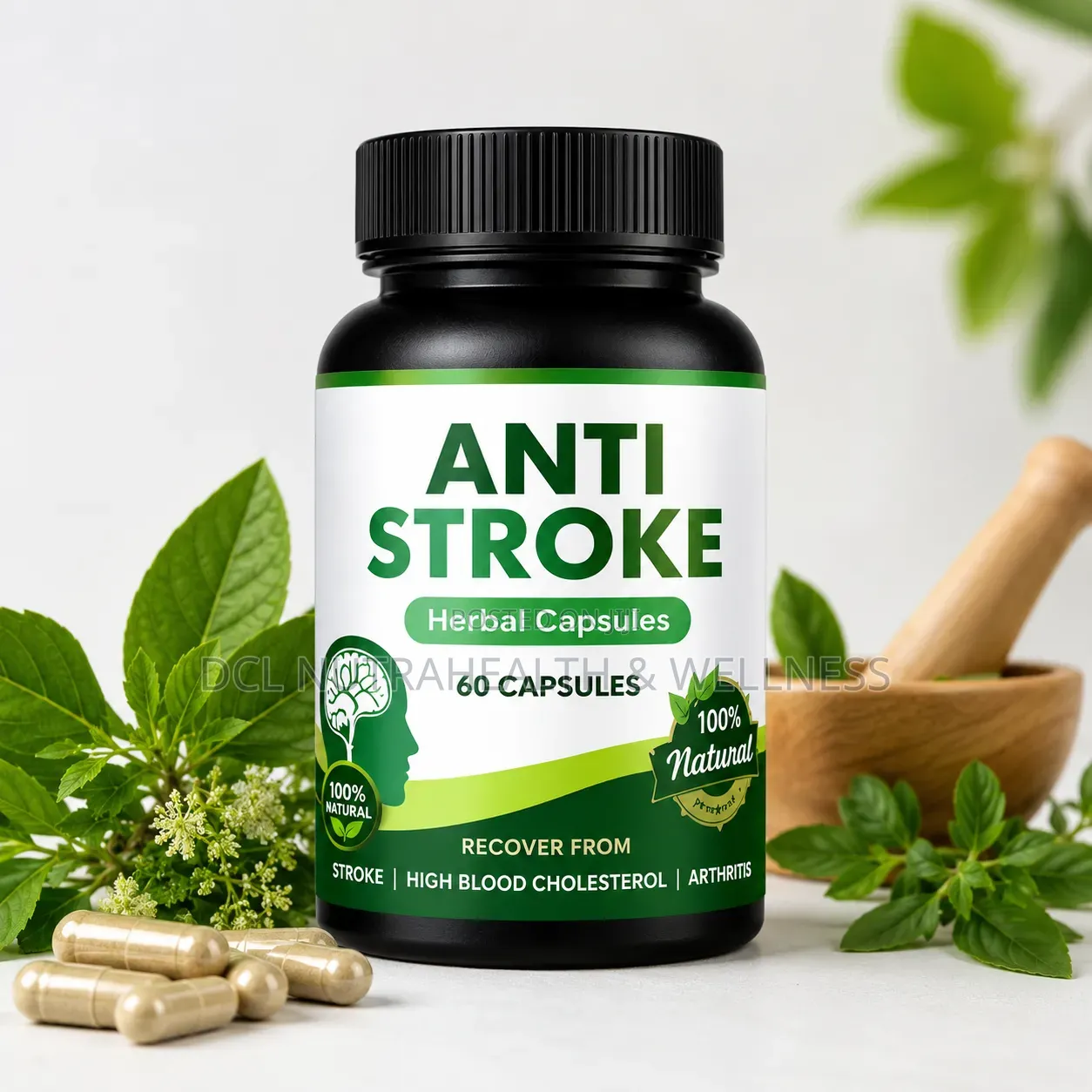Anti Stroke Herbal Capsules