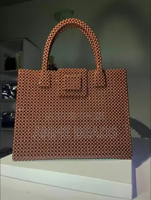 Laptop Beaded Bag