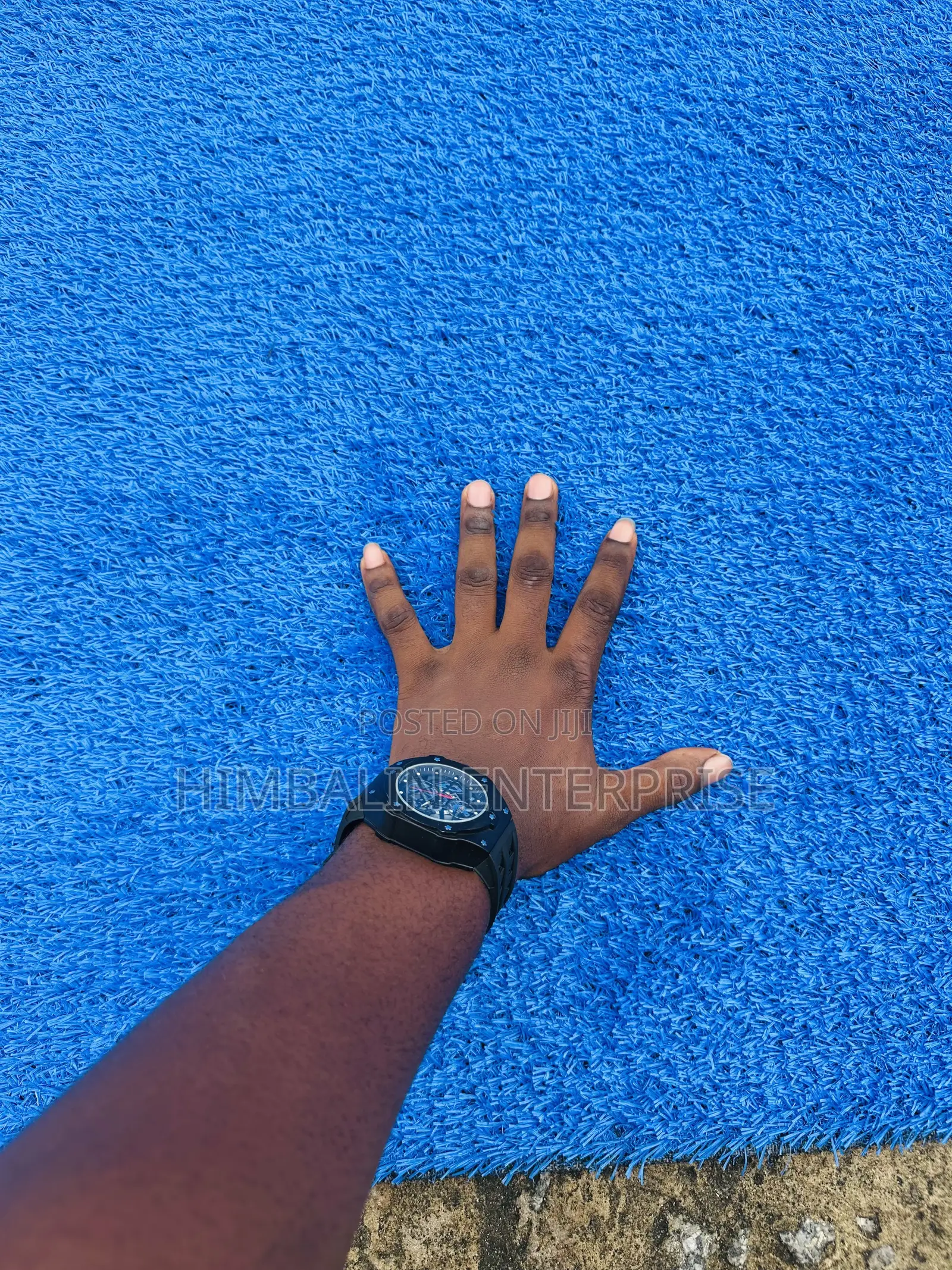 20mm Artficial Grass Blue