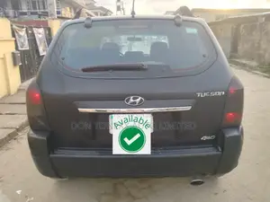 Hyundai Tucson SE 4x4 2008 Black