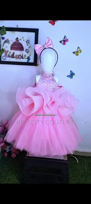 Kids Pink Ball Gown