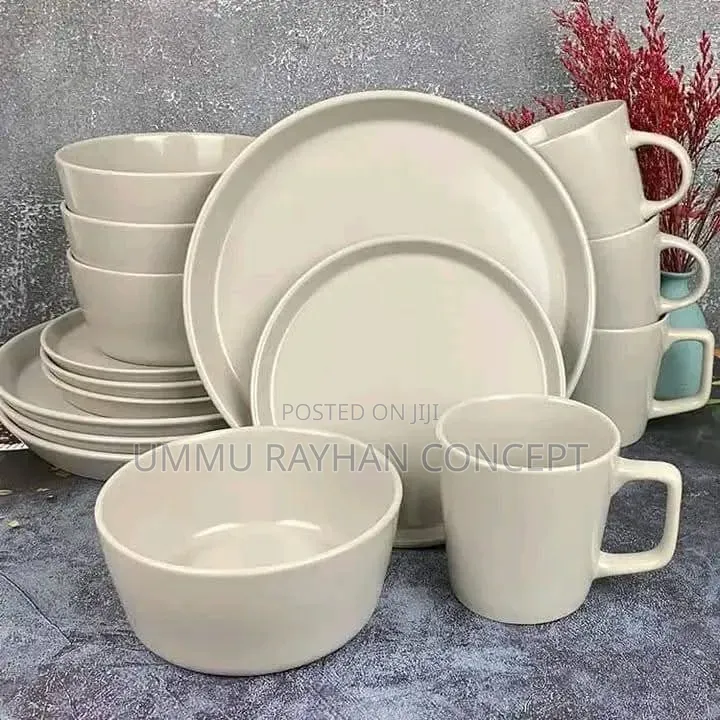 16pcs Dinner Set (Milk Colour)