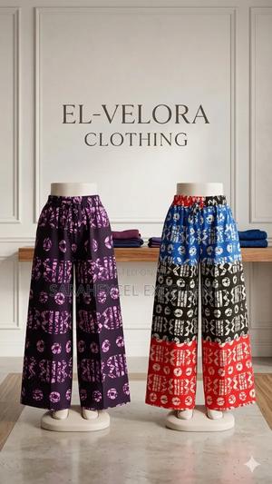 Our Signature Bubu Palazzo Pants Vibrant African Print Collection