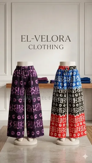 Our Signature Bubu Palazzo Pants Vibrant African Print Collection