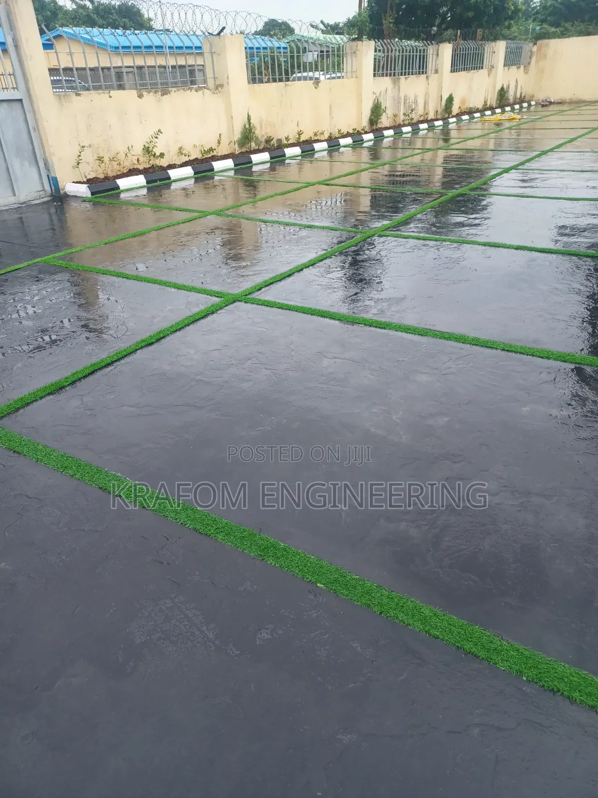 Stamped Concrete Floor