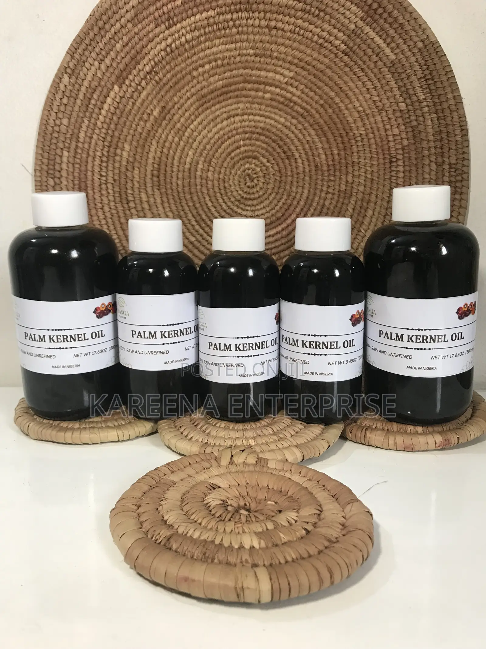 Black Palm Kernel Oil (500ml)