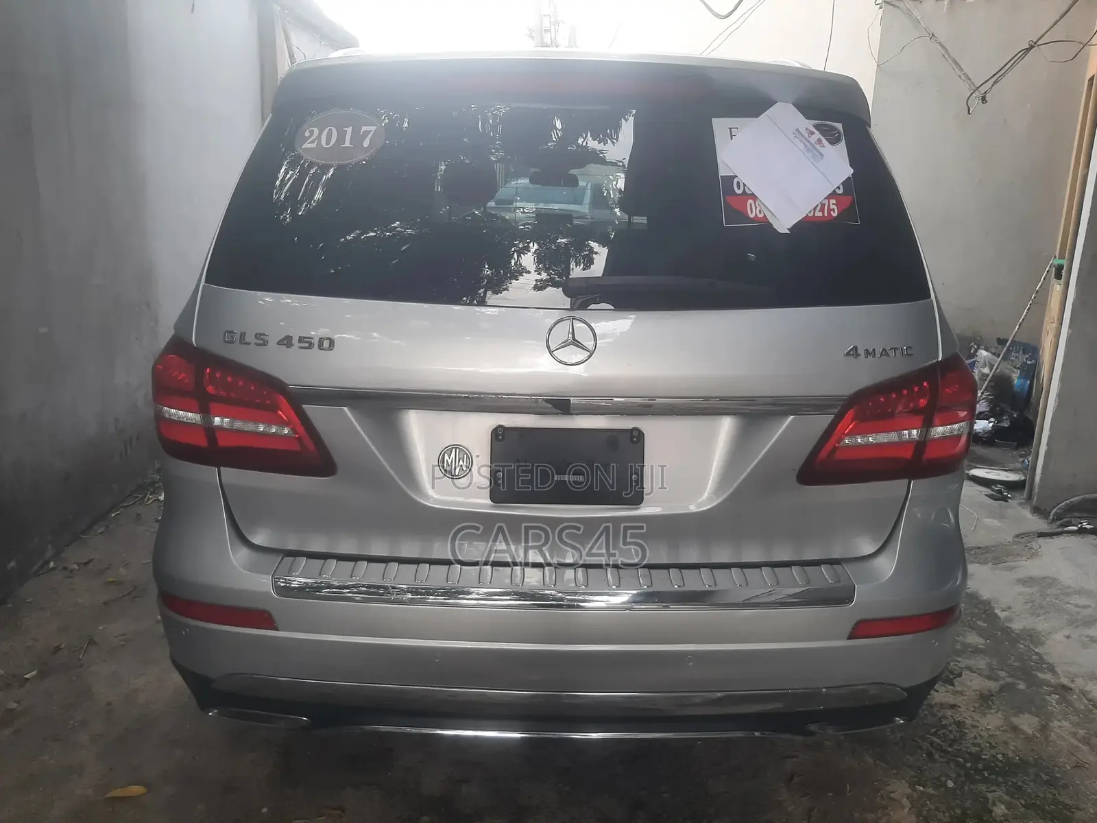 Mercedes-Benz GLS-Class 2017 Silver