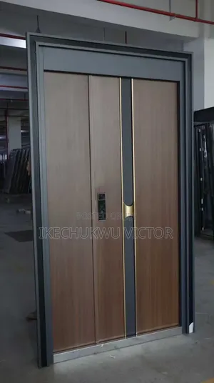 4ft Top German Steel Door With Led Tv