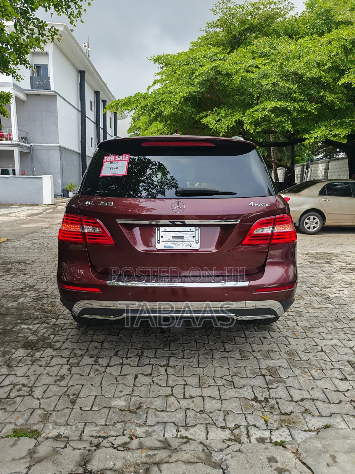 Mercedes-Benz M Class 2013 Maroon