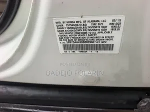 Acura MDX 2015 White