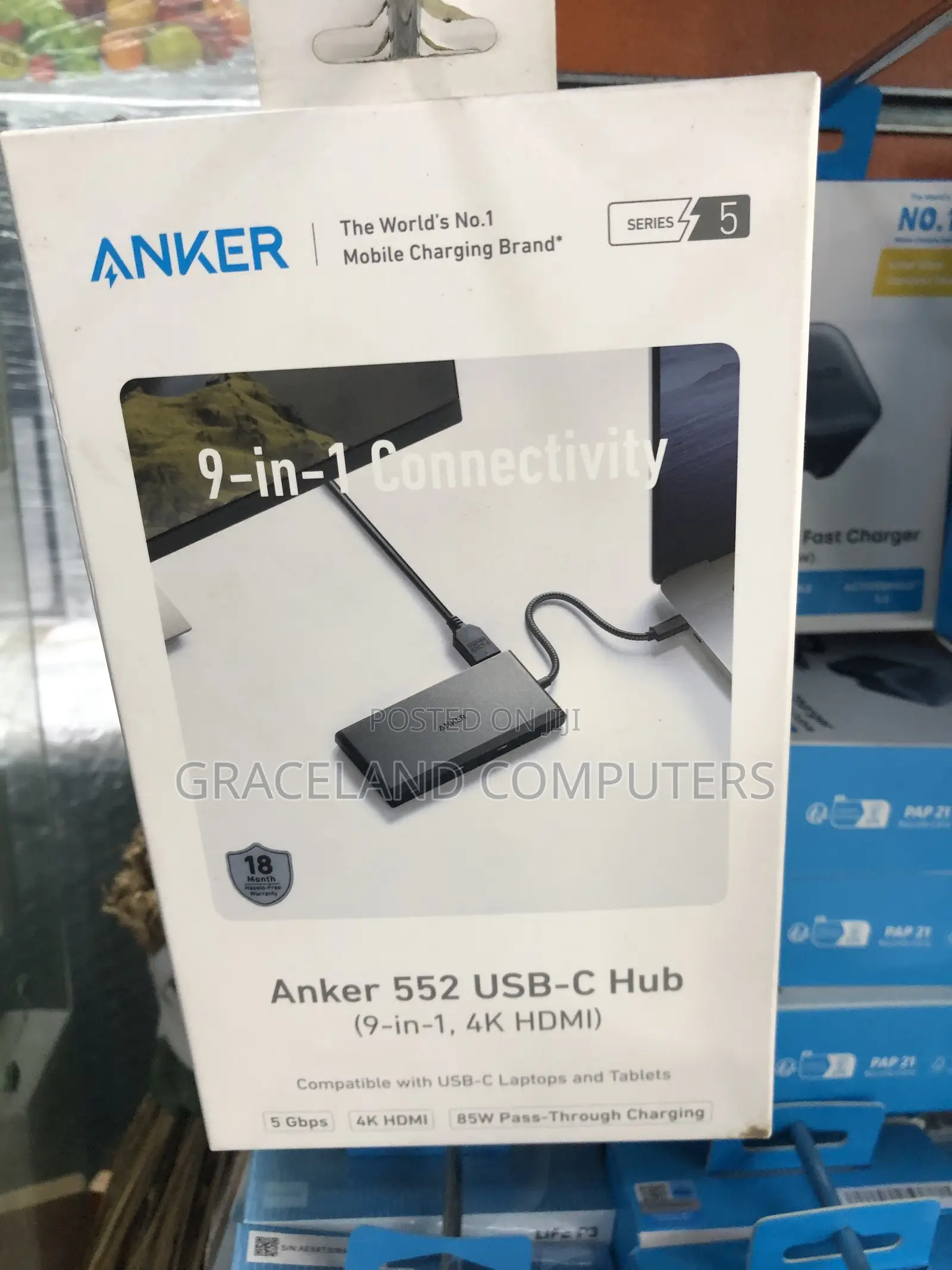 Anker 552 Usb Type-C Hub (9-in-1, Hdmi)