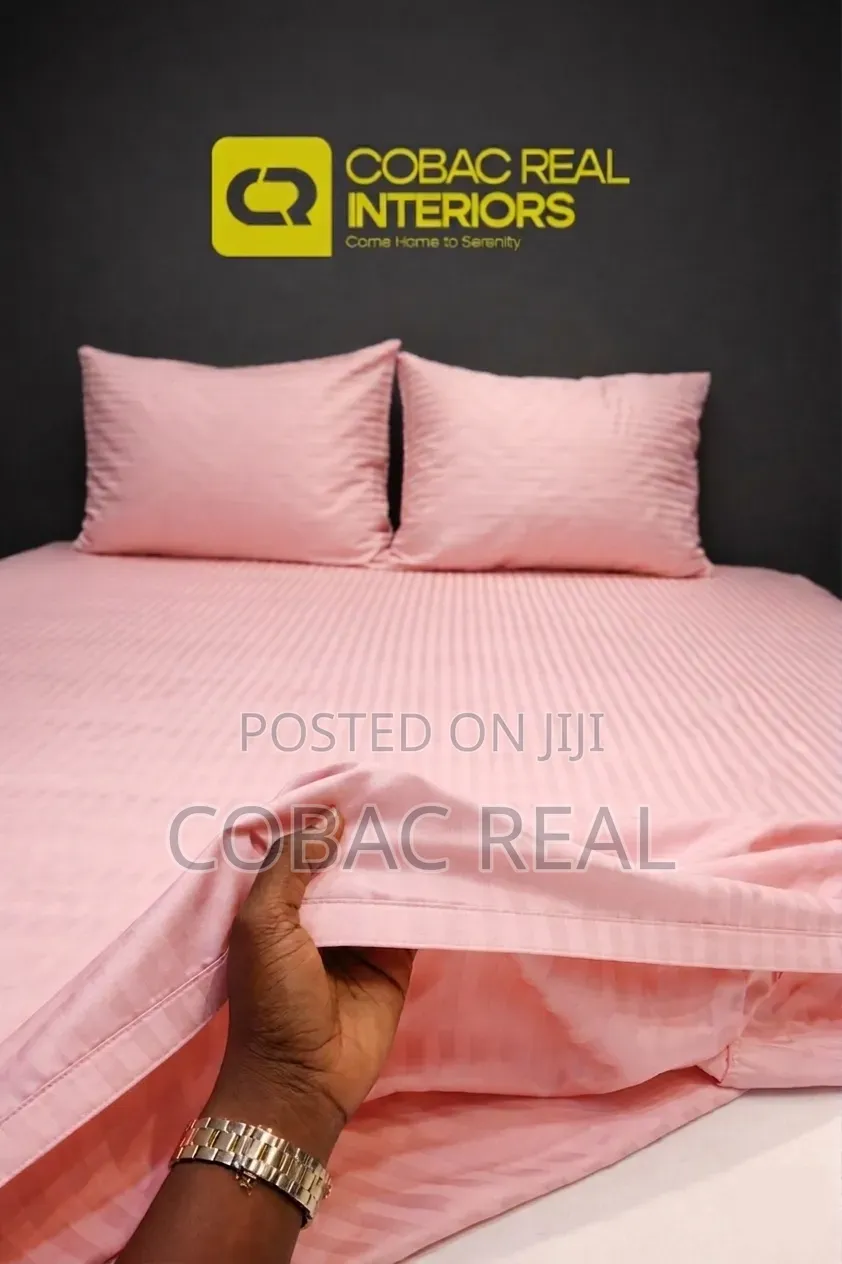 Bedsheet, Pillowcases and Duvet