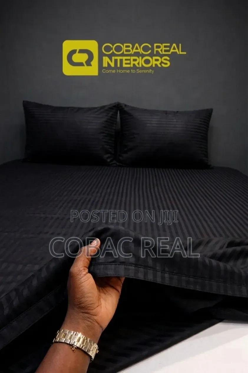 Bedsheet, Pillowcases and Duvet