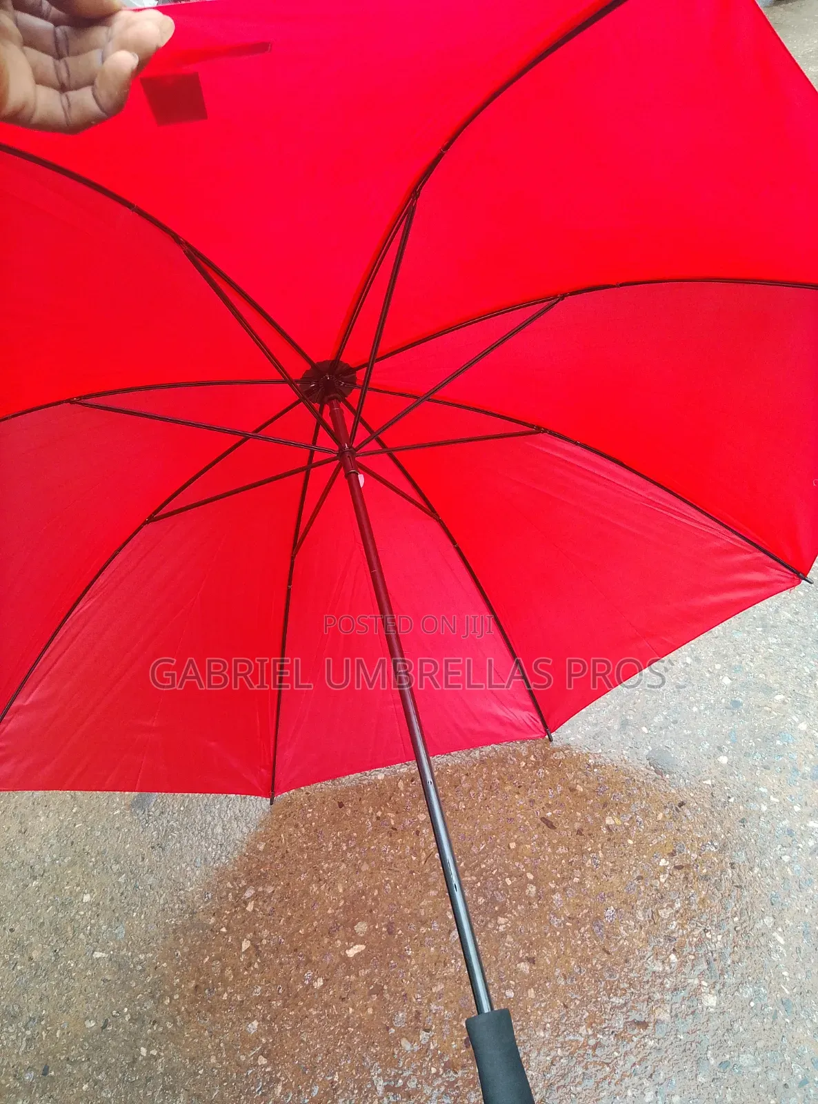 Red Foam Handle Umbrella
