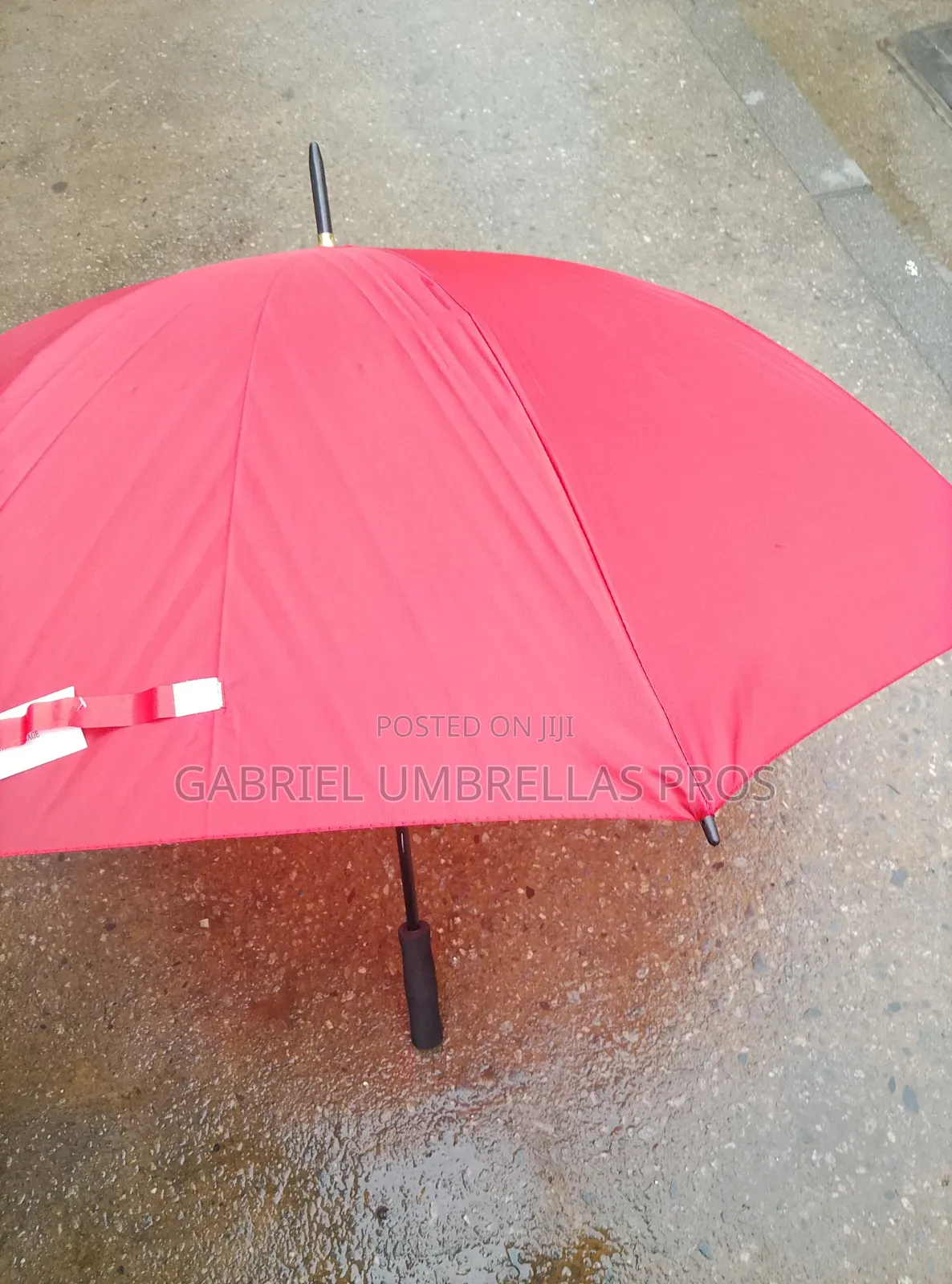 Red Foam Handle Umbrella
