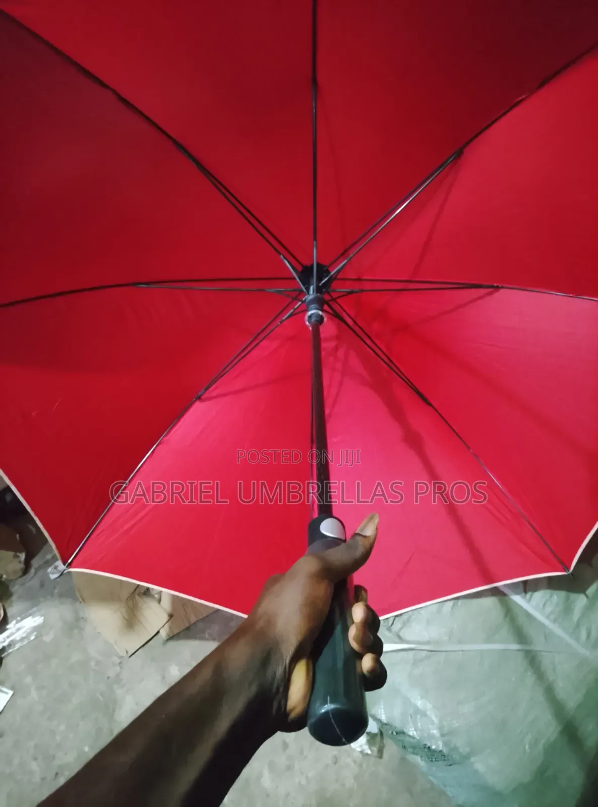 Red Foam Handle Umbrella