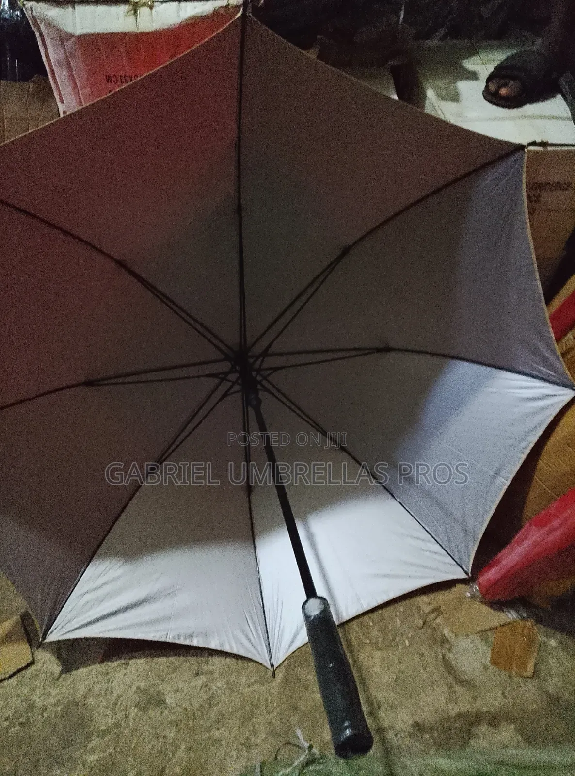Red Foam Handle Umbrella