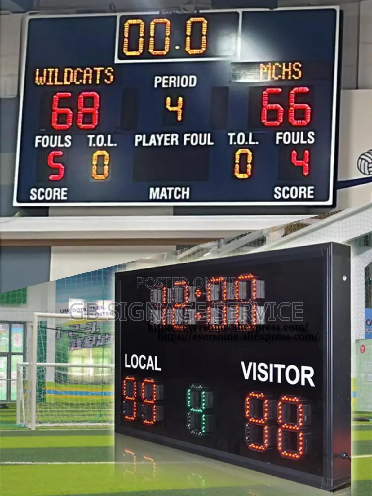 Score Board for Outdoor