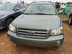 Toyota Highlander Limited V6 2005 Green