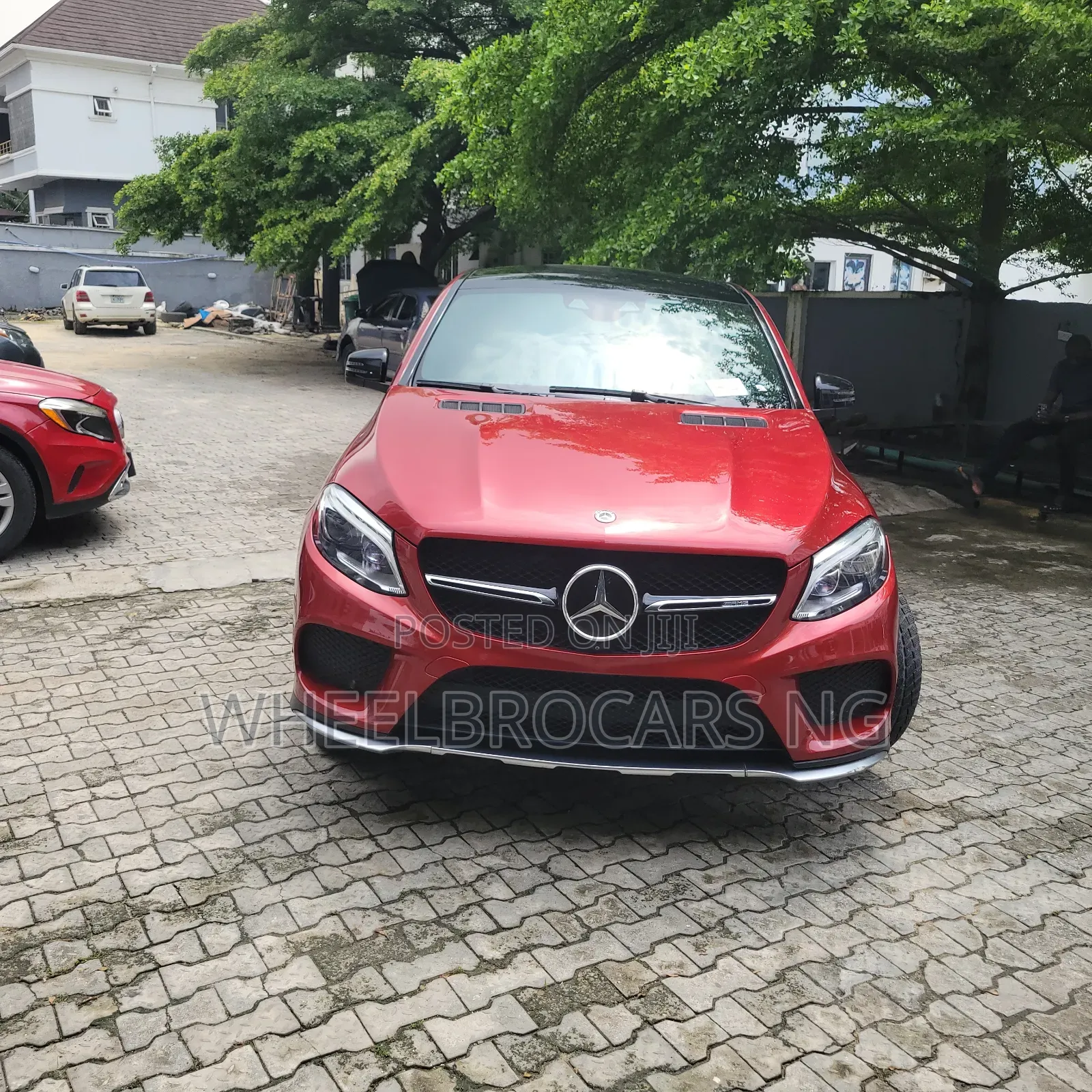 Mercedes-Benz GLE-Class 2018 Red