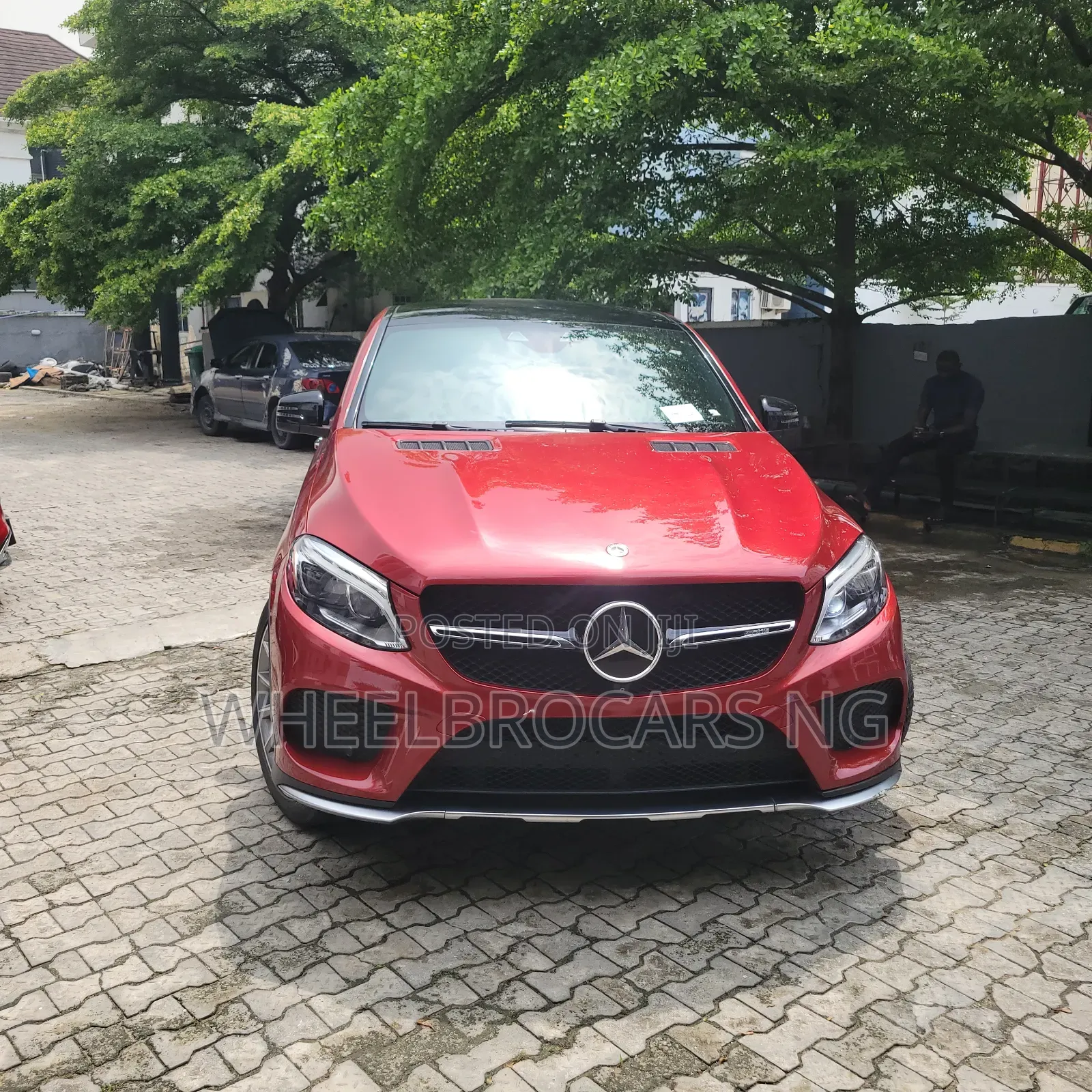Mercedes-Benz GLE-Class 2018 Red