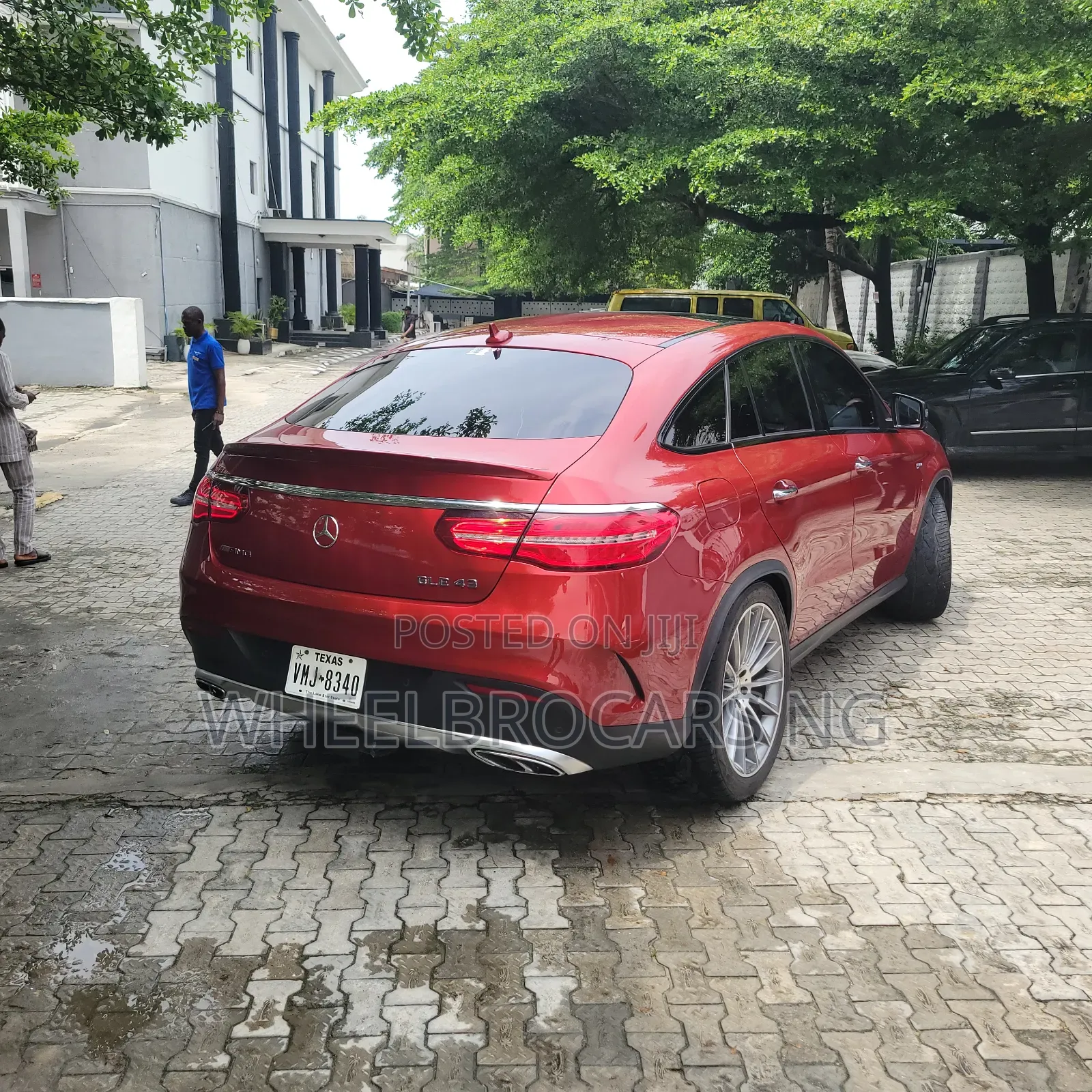 Mercedes-Benz GLE-Class 2018 Red