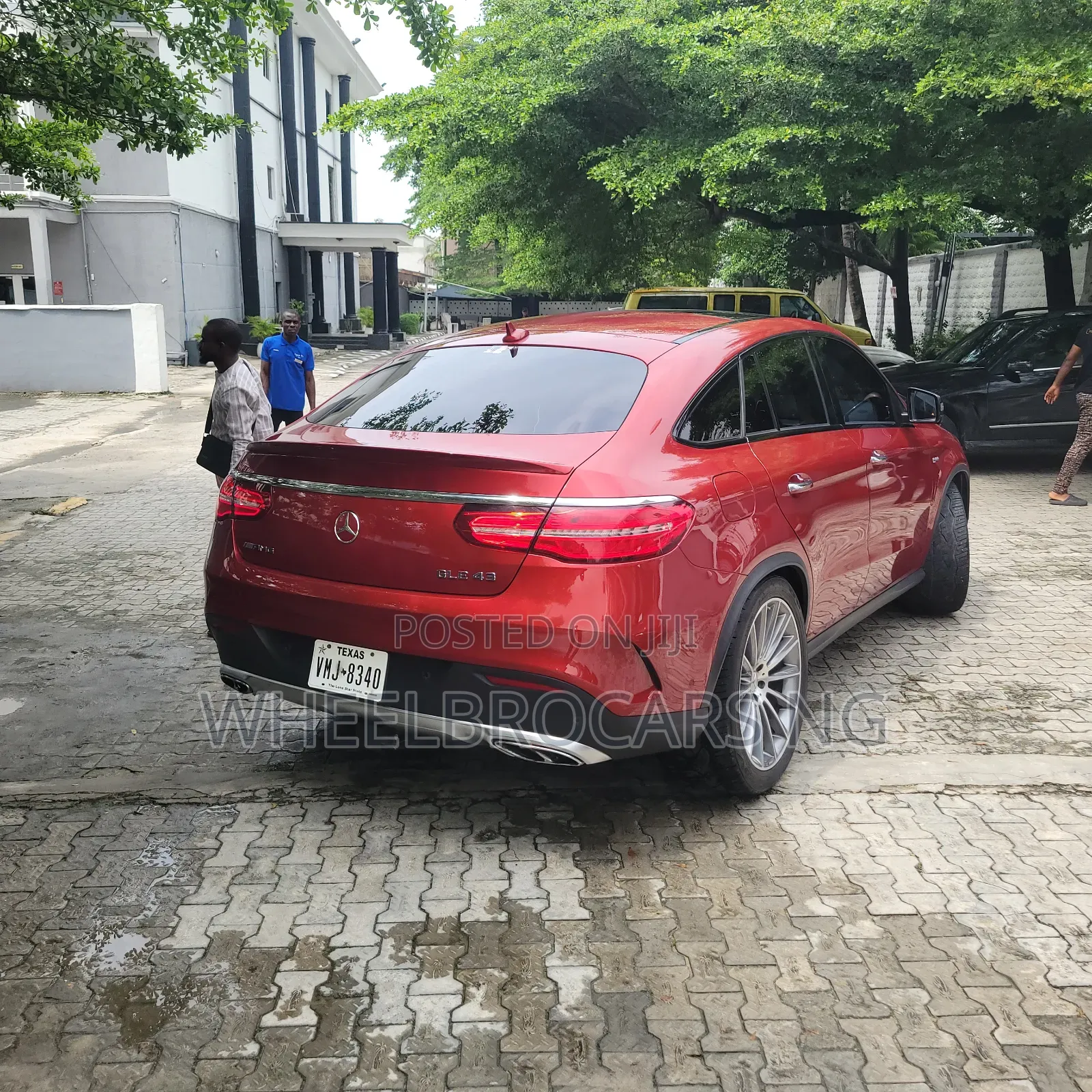 Mercedes-Benz GLE-Class 2018 Red