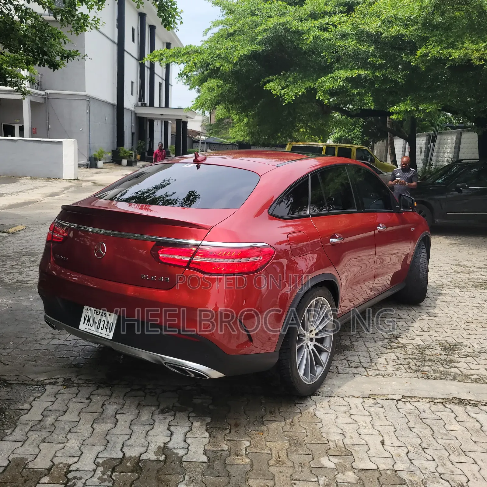 Mercedes-Benz GLE-Class 2018 Red