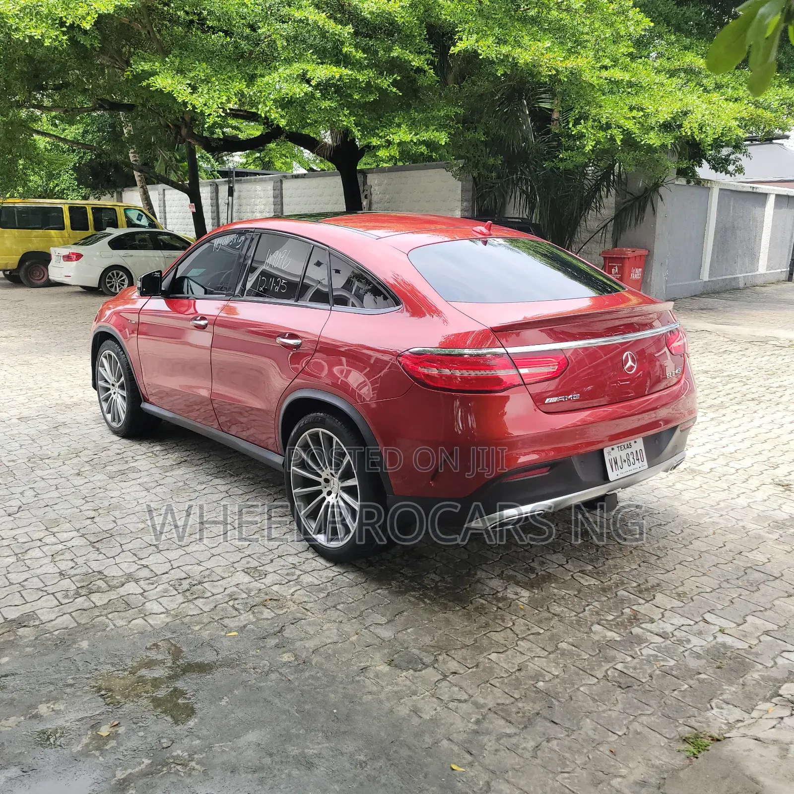 Mercedes-Benz GLE-Class 2018 Red