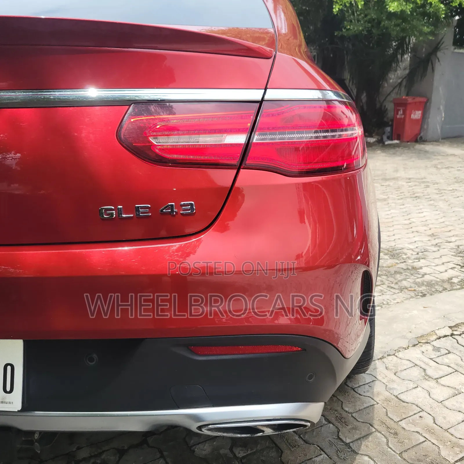 Mercedes-Benz GLE-Class 2018 Red