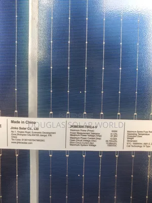 Jinko Solar 630w Mono Bifacial Solar Panel