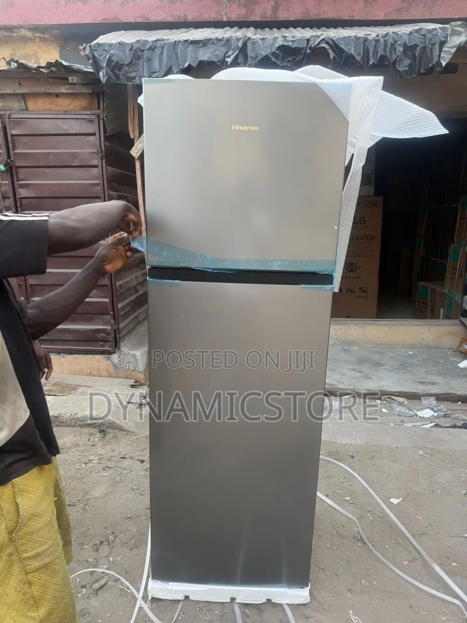 Hisense 306 L, Double Doors Refrigerator.