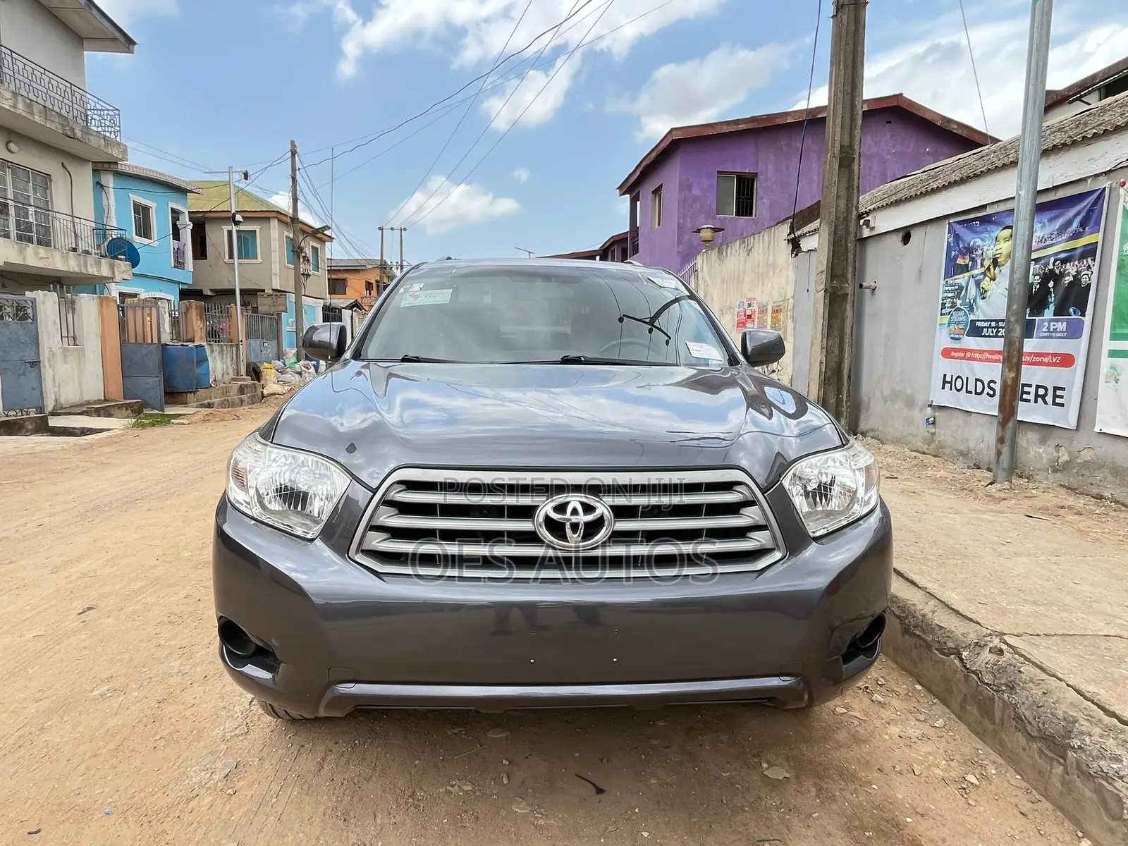 Toyota Highlander 2010 Gray
