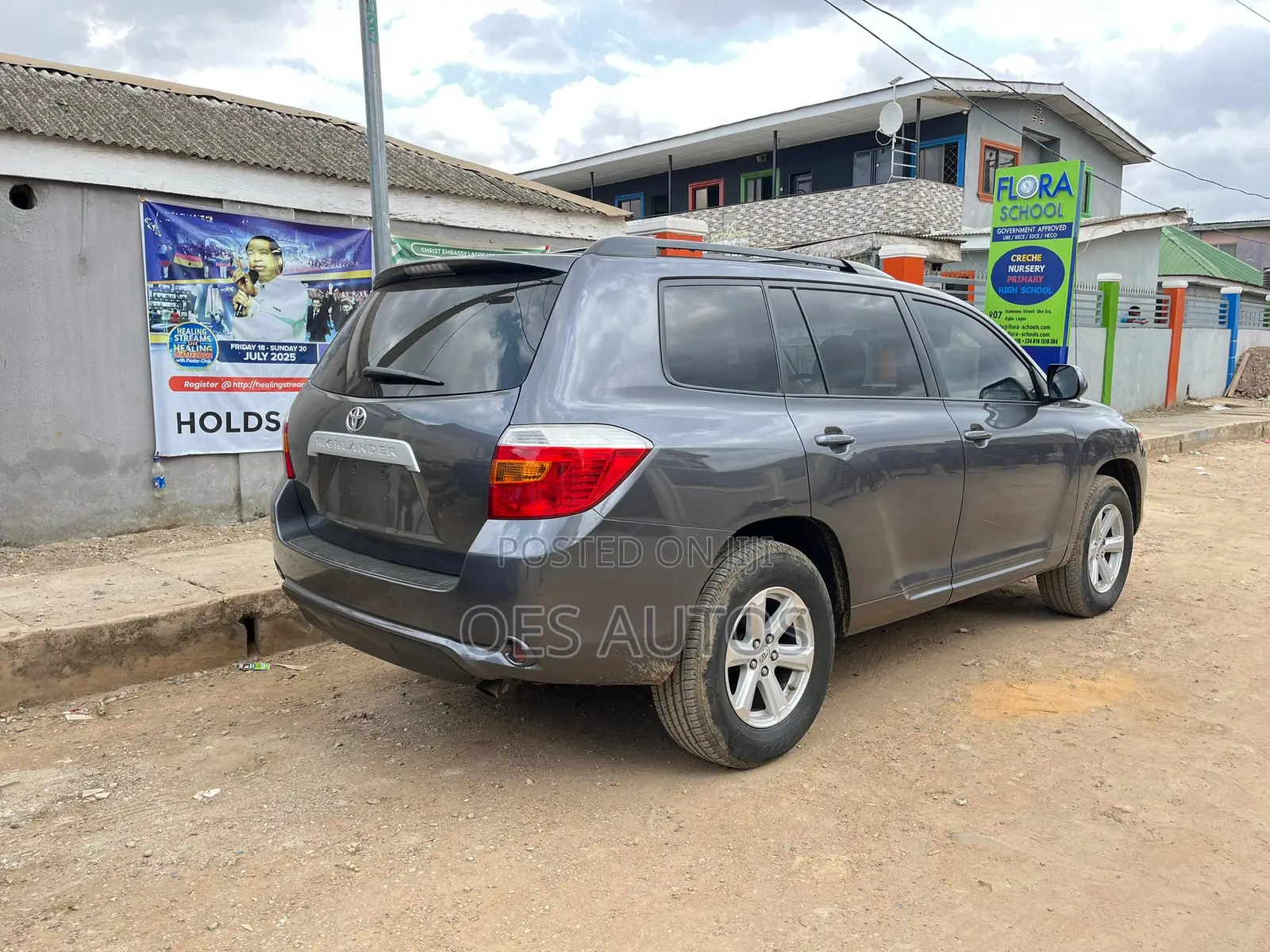 Toyota Highlander 2010 Gray