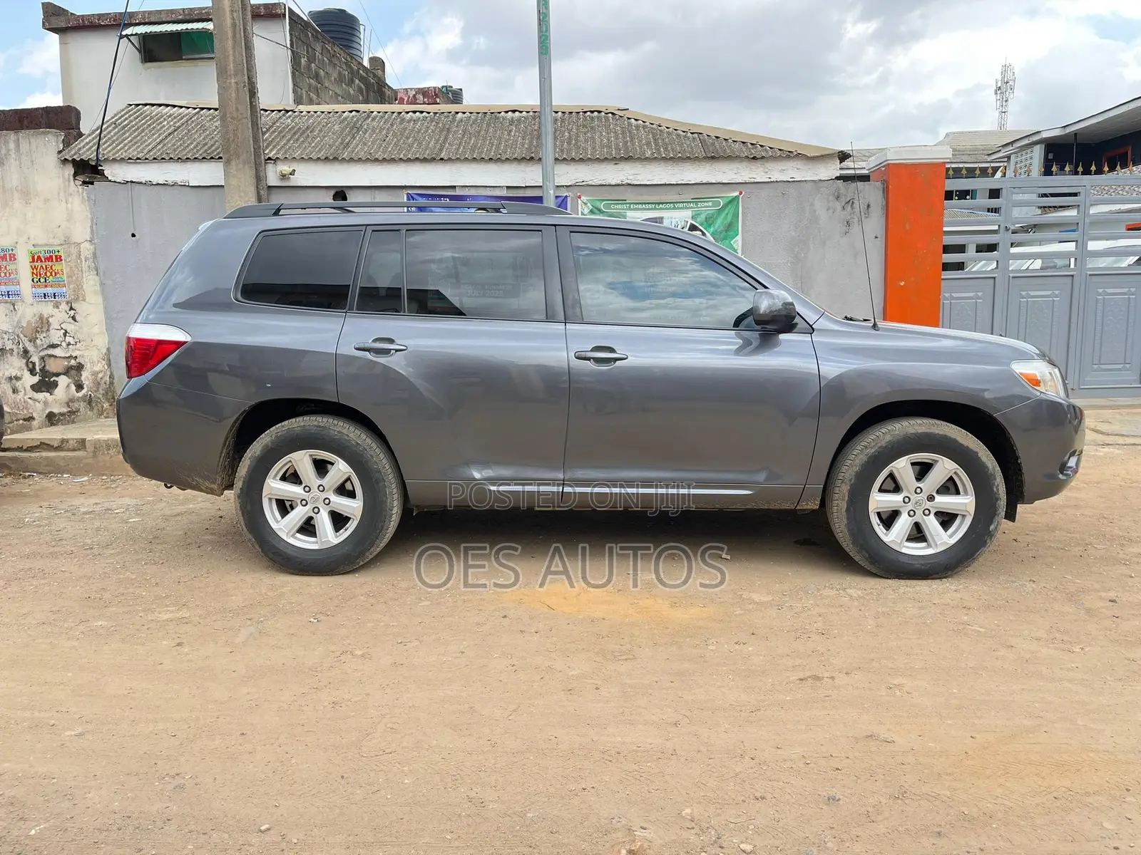 Toyota Highlander 2010 Gray
