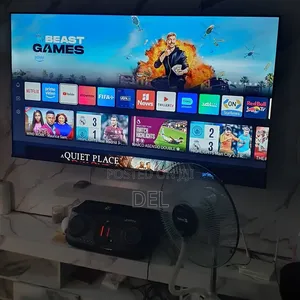 Hisense 55 Inches Ultra-Hd Smart Tv, 5 Months Used 2024 Model