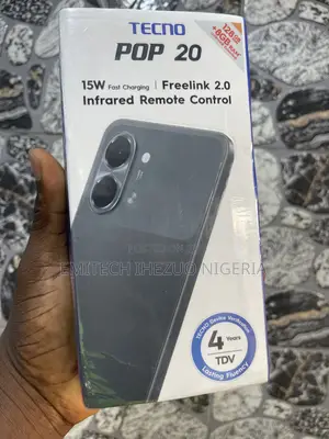 New Tecno Pop 20 128 GB Black